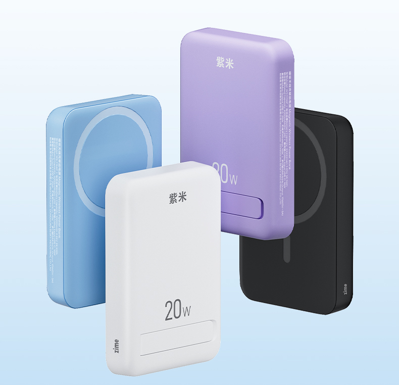 Zime WS-T156P — پاوربانک حرفهای با شارژ سریع و بیسیم